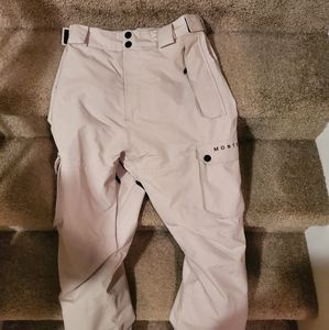 Womens Montec ski/snow pants tan size medium